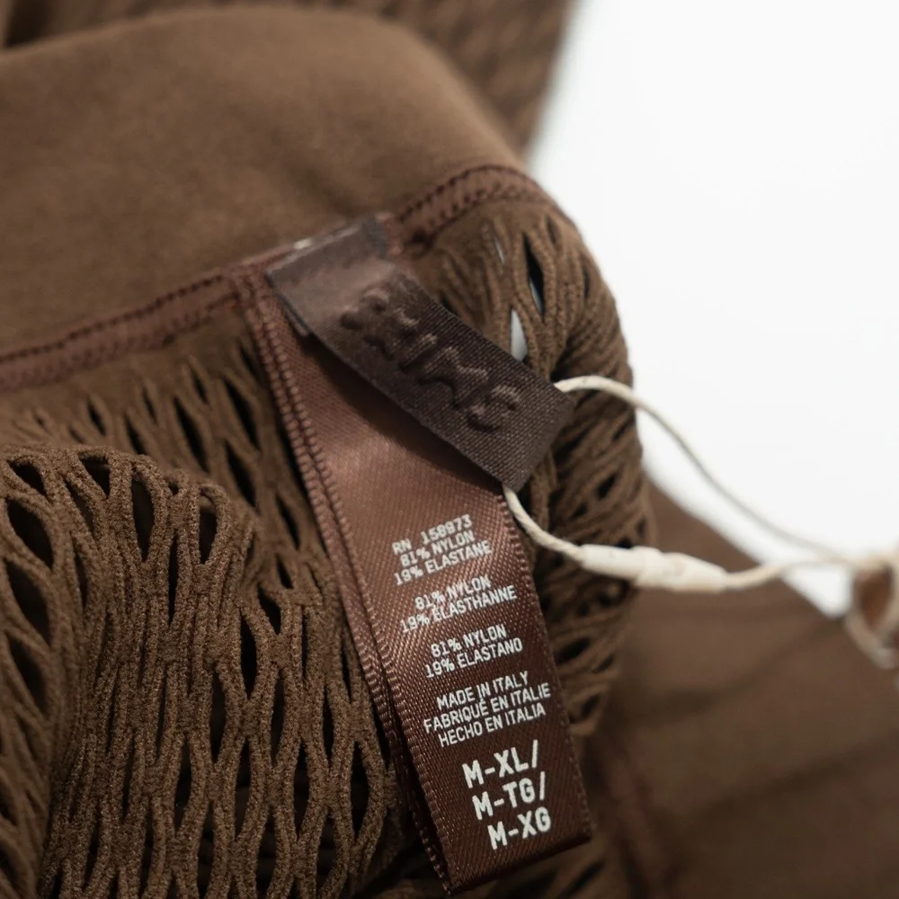 SKIMS | Army Warp‎ Knit Short Bikini Cover-Up